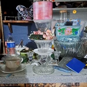 Vintage Upcycled Candelabrum